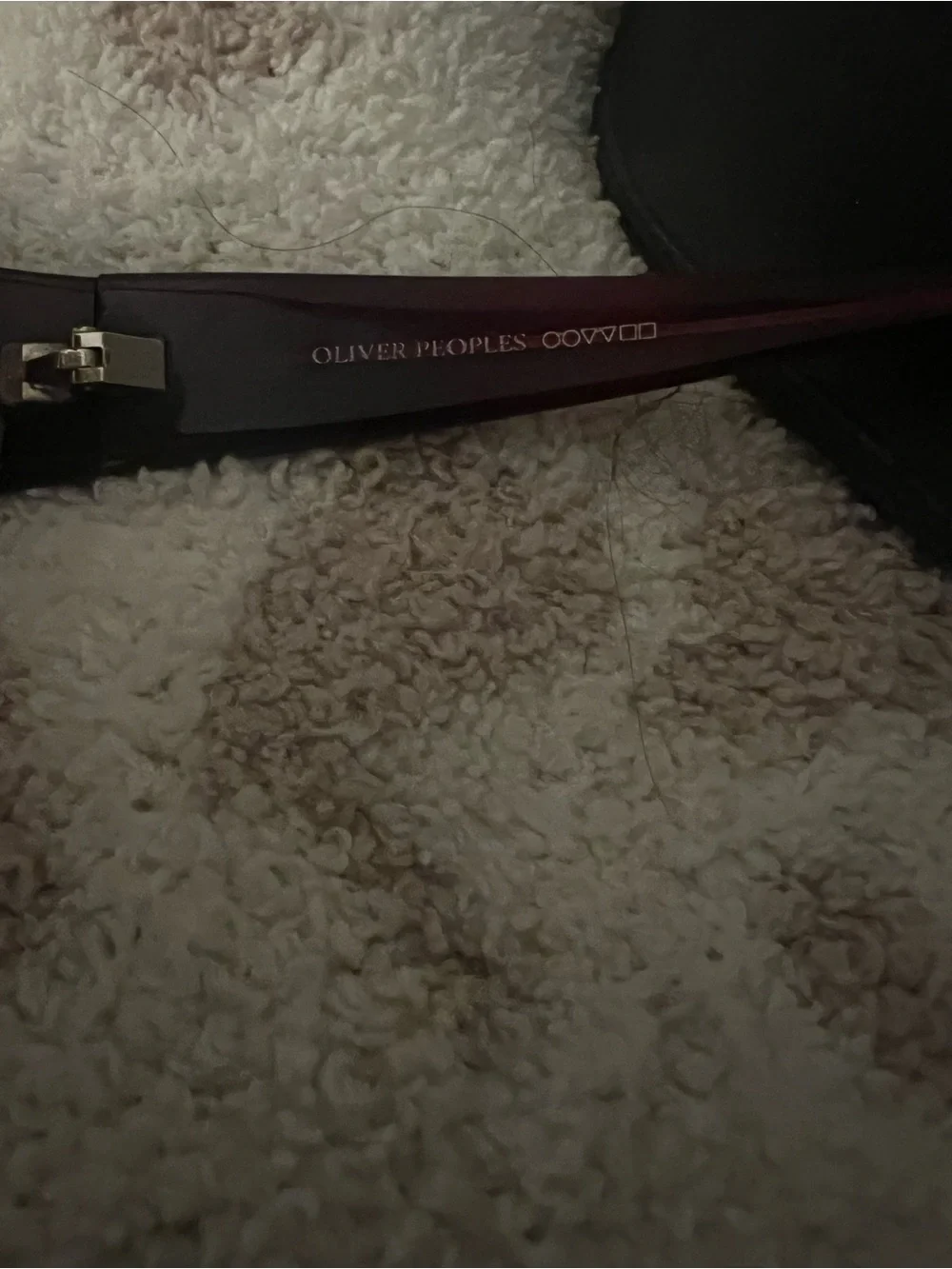Oliver Peoples Brown Gradient Lens Sunglasses